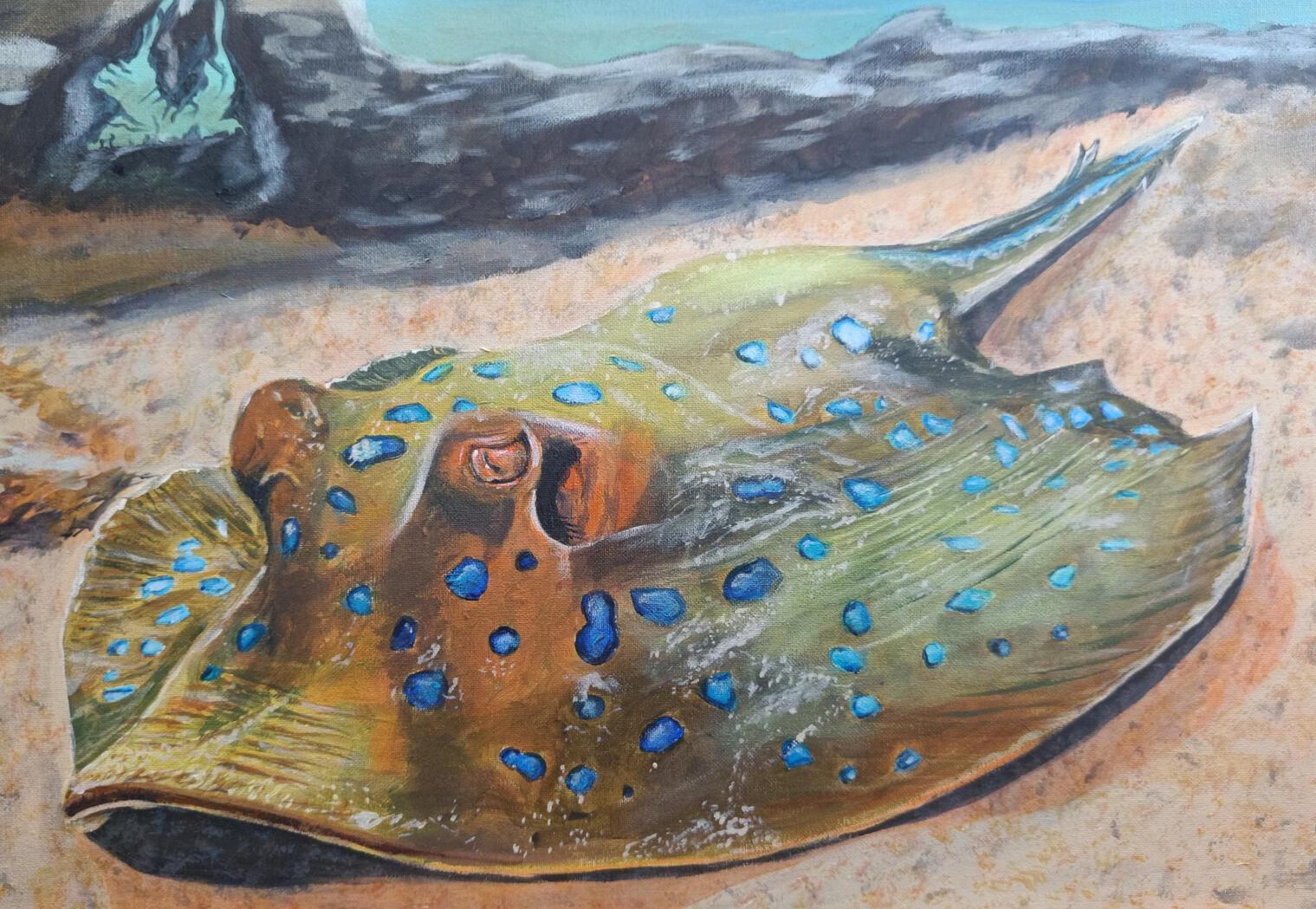 Blue Spotted Ray